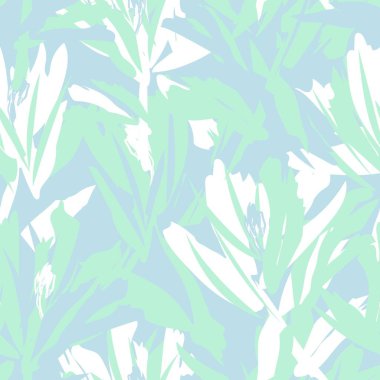 Moda tekstil, grafik, arka plan ve el sanatları için kusursuz desenli fırça darbeleri