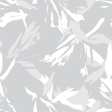 Moda tekstil, grafik, arka plan ve el sanatları için kusursuz desenli fırça darbeleri