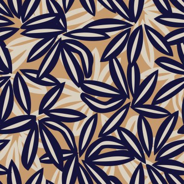 Moda tekstil, grafik, arka plan ve el sanatları için kusursuz desenli fırça darbeleri