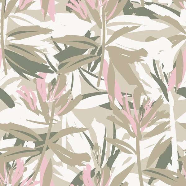 Moda tekstil, grafik, arka plan ve el sanatları için kusursuz desenli fırça darbeleri