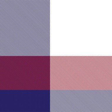 Moda tekstil ve grafikleri için uygun kırmızı asimetrik ekoseli desensiz desen