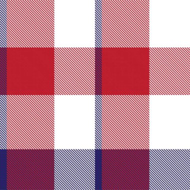 Moda tekstil ve grafikleri için uygun kırmızı asimetrik ekoseli desensiz desen