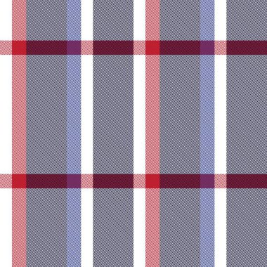 Moda tekstil ve grafikleri için uygun kırmızı asimetrik ekoseli desensiz desen