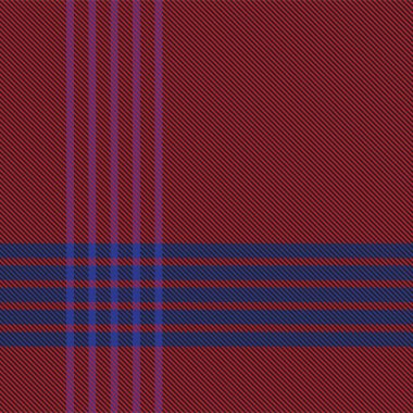 Moda tekstil ve grafikleri için uygun kırmızı asimetrik ekoseli desensiz desen