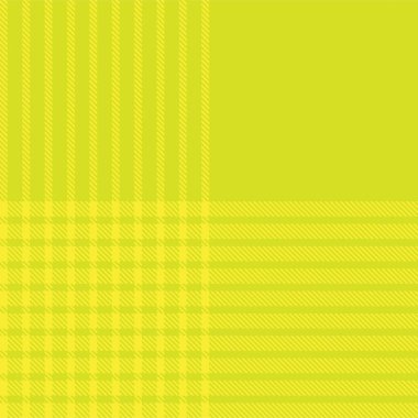 Moda tekstil ve grafikleri için uygun sarı asimetrik ekose desenli kusursuz desen