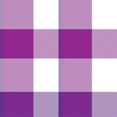 Mor Asimetrik Ekose desenli, moda tekstil ve grafikleri için uygun.