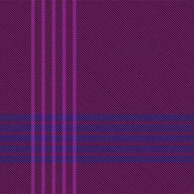 Mor Asimetrik Ekose desenli, moda tekstil ve grafikleri için uygun.