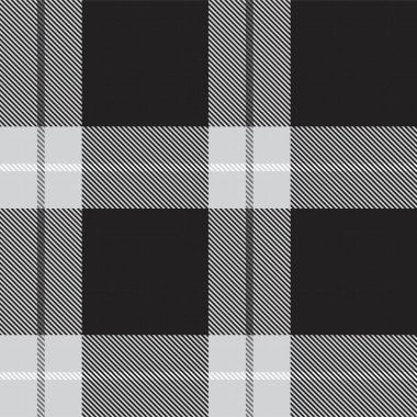 Moda tekstil ve grafikleri için uygun siyah ve beyaz asimetrik desenli