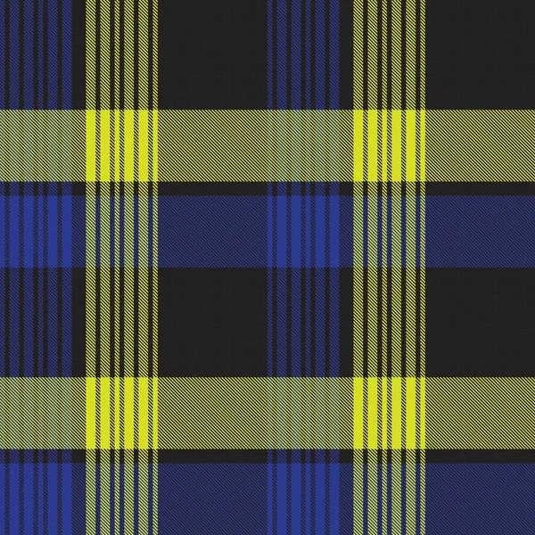 Moda tekstil ve grafikleri için uygun sarı asimetrik ekose desenli kusursuz desen