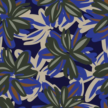 Moda tekstil, grafik, arka plan ve el sanatları için çiçek desensiz arkaplan