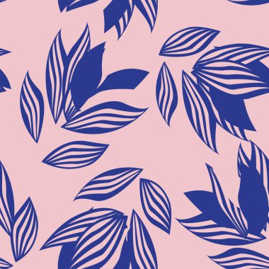 Moda tekstil, grafik, arka plan ve el sanatları için çiçek desensiz arkaplan