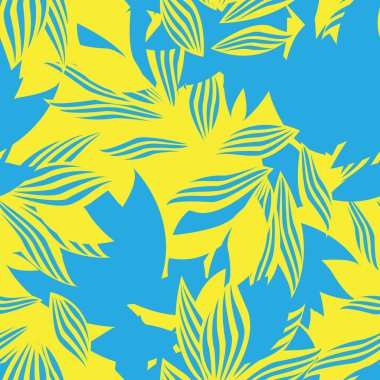 Moda tekstil, grafik, arka plan ve el sanatları için çiçek desensiz arkaplan