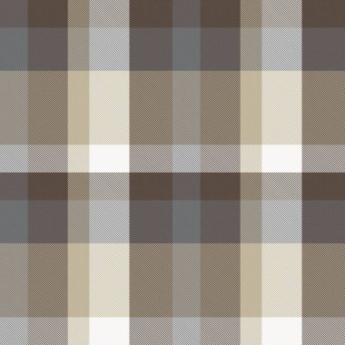 Moda tekstil ve grafikleri için uygun gri asimetrik ekose desenli kusursuz desen