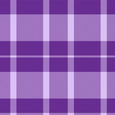 Mor Asimetrik Ekose desenli, moda tekstil ve grafikleri için uygun.