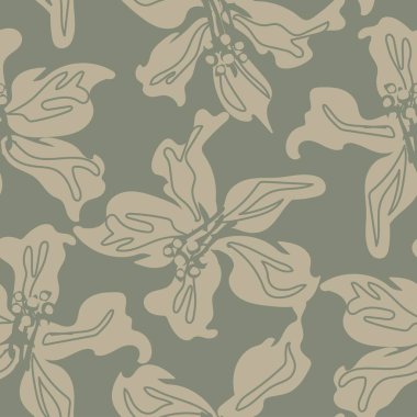 Moda tekstil, grafik, arka plan ve el sanatları için kusursuz desenli fırça darbeleri