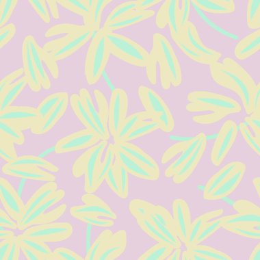 Moda tekstil, grafik, arka plan ve el sanatları için çiçek desensiz arkaplan