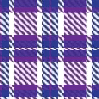 Mor Asimetrik Ekose desenli, moda tekstil ve grafikleri için uygun.