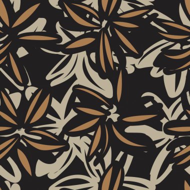 Moda tekstil, grafik, arka plan ve el sanatları için çiçek desensiz arkaplan