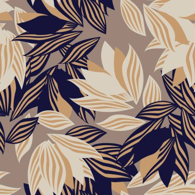 Moda tekstil, grafik, arka plan ve el sanatları için çiçek desensiz arkaplan