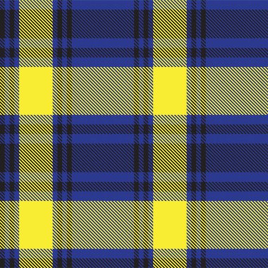 Moda tekstil ve grafikleri için uygun sarı asimetrik ekose desenli kusursuz desen