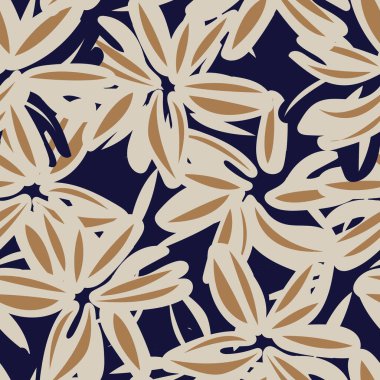 Moda tekstil, grafik, arka plan ve el sanatları için çiçek desensiz arkaplan