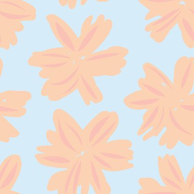 Moda tekstil, grafik, arka plan ve el sanatları için çiçek desensiz arkaplan