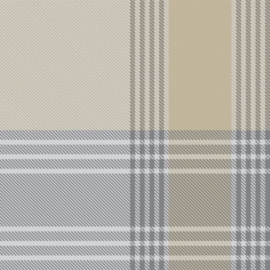 Moda tekstil ve grafikleri için uygun gri asimetrik ekose desenli kusursuz desen