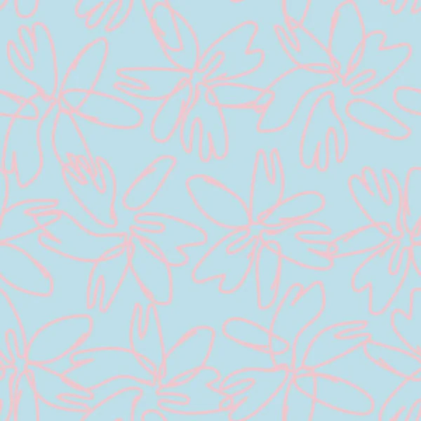 Fondo Patrón Sin Costura Floral Para Textiles Moda Gráficos Fondos — Vector de stock