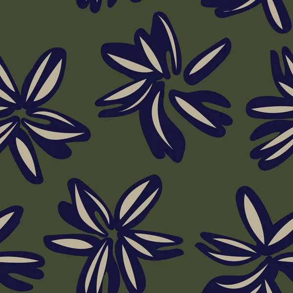 Moda tekstil, grafik, arka plan ve el sanatları için çiçek desensiz arkaplan