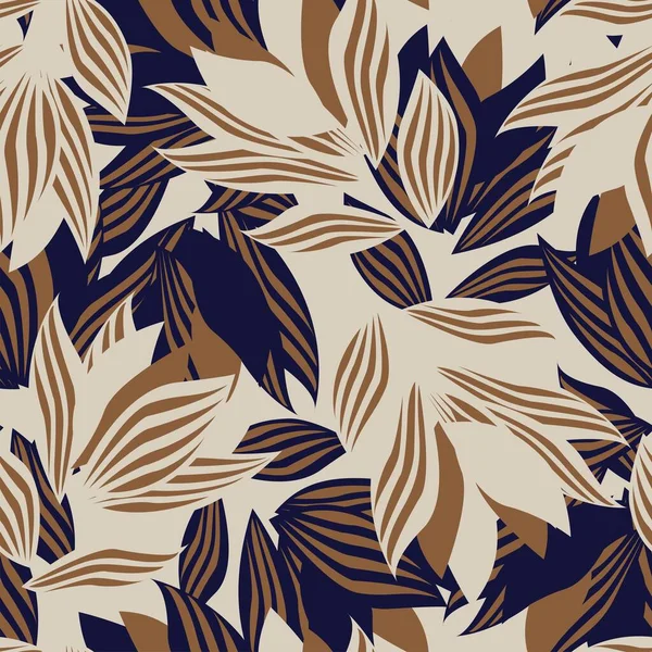 Floral Nahtlose Muster Hintergrund Für Modetextilien Grafiken Hintergründe Und Kunsthandwerk — Stockvektor