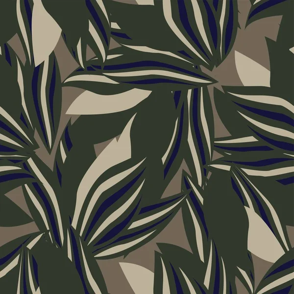 Blommig Sömlös Mönster Bakgrund För Mode Textilier Grafik Bakgrunder Och — Stock vektor