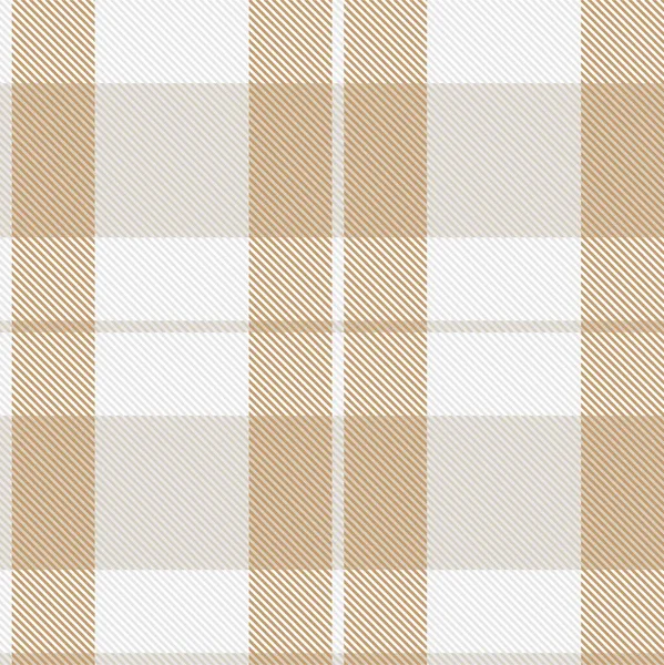 Brown Asymtric Plaid 텍스처없는 직물과 그래픽에 — 스톡 벡터