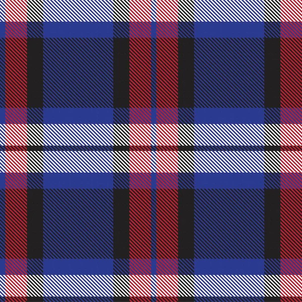 Red Asymmetric Plaid Texturierte Nahtlose Muster Geeignet Für Modetextilien Und — Stockvektor