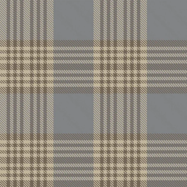 Grey Asymmetric Plaid Textuur Naadloos Patroon Geschikt Voor Mode Textiel — Stockvector