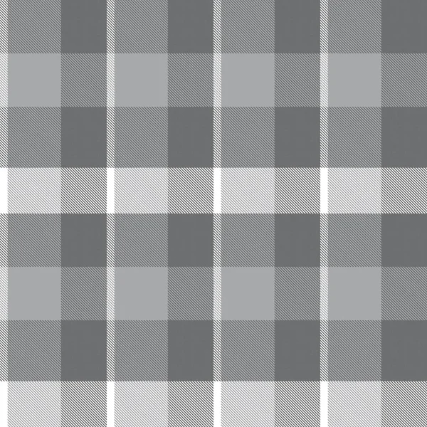 灰色非对称格子结构无缝图案 适用于时尚纺织品和图形 — 图库矢量图片