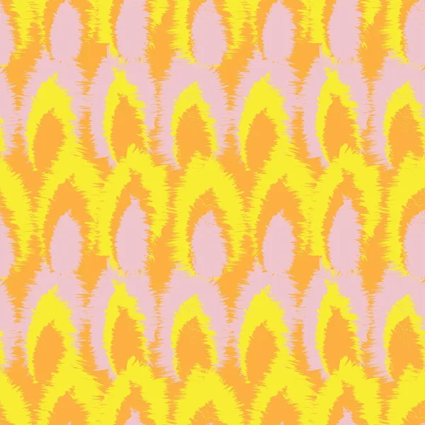 Moda tekstil ürünleri, ev eşyaları, grafikler, arka planlar için soyut fırça darbeleri kürk deseni tasarımı