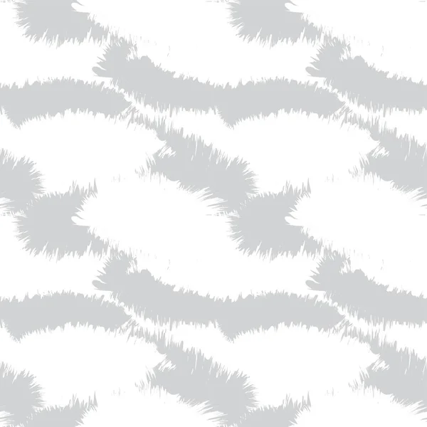 Abstract Brush Stroke Fur Pattern Design Fashion Textiles Homeware Graphics — Stock Vector