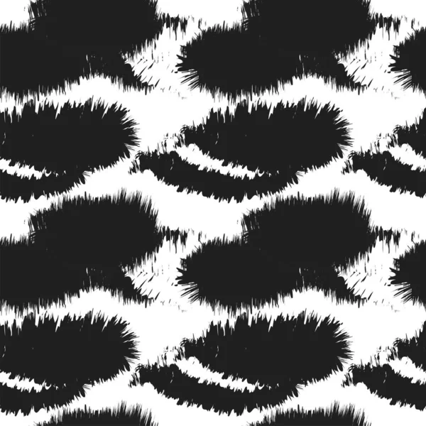 Абстрактний Пензлик Дизайн Візерунка Хутра Модного Текстилю Посуду Графіки Фону — стоковий вектор