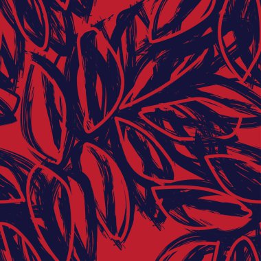 Tropik Yaprak Fırçası, moda tekstil, grafik ve el sanatları için kusursuz desen tasarımı yaptı