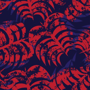 Tropik Yaprak Fırçası, moda tekstil, grafik ve el sanatları için kusursuz desen tasarımı yaptı