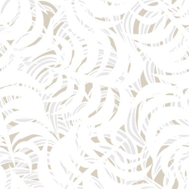 Moda tekstil, grafik ve el sanatları için tropik yapraksız desen tasarımı