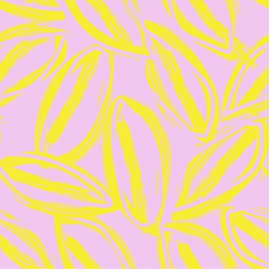 Tropik Yaprak Fırçası, moda tekstil, grafik ve el sanatları için kusursuz desen tasarımı yaptı