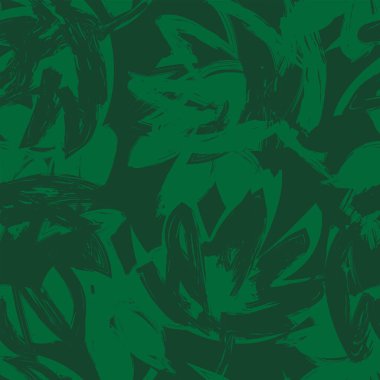 Tropik Yaprak Fırçası, moda tekstil, grafik ve el sanatları için kusursuz desen tasarımı yaptı