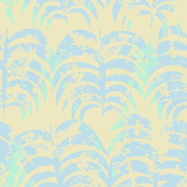 Tropik Yaprak Fırçası, moda tekstil, grafik ve el sanatları için kusursuz desen tasarımı yaptı