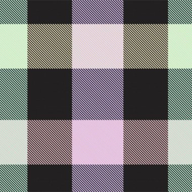 Gökkuşağı Pastel Ekoseli Moda tekstil ve grafikleri için kusursuz desen