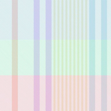 Gökkuşağı Pastel Ekoseli Moda tekstil ve grafikleri için kusursuz desen