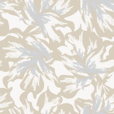 Moda tekstil, grafik, arka plan ve el sanatları için kusursuz desenli fırça darbeleri