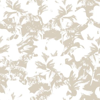 Moda tekstil, grafik, arka plan ve el sanatları için kusursuz desenli fırça darbeleri