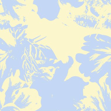 Moda tekstil, grafik, arka plan ve el sanatları için kusursuz desenli fırça darbeleri