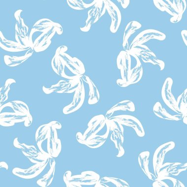 Moda tekstil, grafik, arka plan ve el sanatları için kusursuz desenli fırça darbeleri